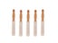 Pack Of 5 Wood Handle Mallets Rubber S Crystal Singing Bowl Sticks Musical Carousel 1