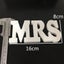 ''Mr & Mrs'' Wooden Letters Wedding Top Table DIY Sign Gift Decor White New Carousel 5
