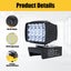 Cordless 900LM Lamp Torch Spotlight Work Light Flashlight For Dewalt & MIlwaukee Carousel 3