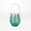 Rayell Lantern Lena Sea Green Decorative Candle Holder Home Decor 13x15x13cm Carousel 1