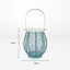 Rayell Lantern Lena Aqua Decorative Light Candle Holder Home Decor 13x15x13cm Carousel 2