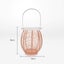 Rayell Lantern Lena Peach Decorative Light Candle Holder Home Decor 13x15x13cm Carousel 2