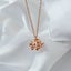 Elephant Rose Gold Pendant Stainless Steel Chain Necklace for Women Lady Girls Carousel 3