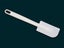 23.5cm Silicone Scraper with Plastic Handle White - Small Carousel 1