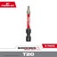 Milwaukee 48324984 SHOCKWAVE 2 in. T20 Torx Alloy Steel Screw Driver Bits Set Carousel 2