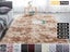 Shaggy carpet rug White 200x 230CM Carousel 11