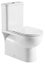 Smart Wash Electric Bidet Toilet Seat + Rimless Comfort Height Toilet Combo Carousel 4