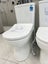 Smart Wash Electric Bidet Toilet Seat + Rimless Comfort Height Toilet Combo Carousel 6