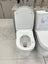 Smart Wash Electric Bidet Toilet Seat + Rimless Comfort Height Toilet Combo Carousel 10