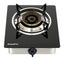 1 Single Burner Gas Stove Tempered Glass Countertop Gas Cooktop Wok Burner Hob Carousel 3
