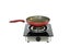1 Single Burner Gas Stove Tempered Glass Countertop Gas Cooktop Wok Burner Hob Carousel 9