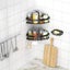 VILOYI Space Aluminum Bathroom Shelves Shower Caddy Corner Shelf No Carousel 4
