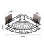 VILOYI Bathroom Shelf Wall Mount Corner Shower Caddy Storage Shelves Carousel 6