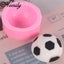 Aomily Football Cake Silicone Molds Soccer Party Fondant Cake Carousel 1