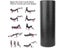 Yoga Foam Roller Cushion For Back Fitness Gymnastic Massager Roller Exercise Carousel 5