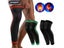 Sports Full Leg Compression Sleeves Long Knee Support For Men Cycling Running Carousel 3