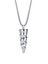 Men's Stainless Steel Irregular Edgy Drill Pendant Necklace Carousel 1