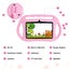 Veidoo 7” Android Tablet with protective case - Pink Carousel 3