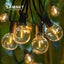 Outdoor Solar Lights String Lamp IP65 Waterproof G40 Bulbs Garland Carousel 2