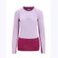 Icebreaker Women's 125 ZoneKnit Merino Long Sleeve Crewe Thermal Top Carousel 4