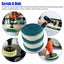 Drill Brush Set Power Scrubber Attachment For Carpet Tile Grout Cleaning Kit Carousel 5