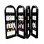 Earring Holder Folding Stand Ear Stud Display Screen Stand Jewelry Organizer Carousel 3