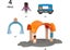 BRIO Smart Tech Sound - Action Tunnel Station Carousel 6