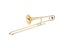 Alto Trombone Brass Gold Lacquer Bb Tone With Cupronickel Mouthpiece Case Carousel 5