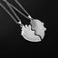 3 Pairs Friendship Necklace Fries And Burger Pattern Daily Necklace Matching Nec Carousel 3