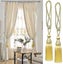 2pcs Tiebacks Curtain Tassels Curtain Tiebacks Tassels Curtain Tiebacks Tassels Carousel 4