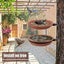 2 Pack Wall Mounted Hanging Bird Feeder, Bird Bath Bowl & Bird Feeder For Attrac Carousel 2