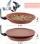 2 Pack Wall Mounted Hanging Bird Feeder, Bird Bath Bowl & Bird Feeder For Attrac Carousel 3