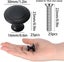 25 Pieces Cabinet Handle Knobs For Bathroom, Cabinets, Dresser Doors, Furniture Carousel 3