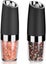 2 Pcs Gravity Electric Salt And Pepper Grinder Set, Battery Salt Pepper Mill Carousel 2