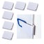 6 Pcs Shower Curtain Clips Windproof Splashproof Self Adhesive Shower Curtain We Carousel 3