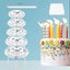 Cake Supports For Multi-tier Cakes Cake Stand 5 Levels (9/12/16/20/26cm)) With 2 Carousel 3
