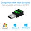 600Mbps USB WiFi Bluetooth Adapter 2in1 Dongle Dual Band 2.4G 5GHz Carousel 4