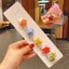 40Pcs/Set Colorful Flower Animal Girls Hairbands Sweet Fruit Elastic Carousel 7