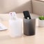 Desk Organizer Transparent Pen Holder Simple Frosted Storage Box Carousel 2