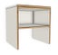 DEAL! Plywood Warm White bedside tables Set of two Carousel 4