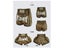 Fluory Printing Fight Shorts Boxing Shorts Embroidery Patches Muay Thai Shorts Carousel 4
