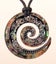 Pendant - Paua Fancy Koru Carousel 1
