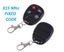 Remote Keyfob 2 button 433MHz fixed code universal GA9 Carousel 7