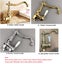 Faucet hot and cold washbasin rotatable Bathroom Mixer tap single handle taps Carousel 8