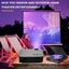 Portable CD Player with HDMI and AV Output Ports, Multifunctional DVD Player Carousel 3
