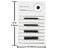 Acrylic Pallet Individual Eyelash Extension Glue Plate Volume Eyelashes Pad Carousel 6