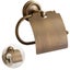 Antique Brass Finish Brass Toilet Paper Holder Bathroom Toilet Roll Paper Holder Carousel 1