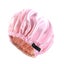 2Pcs Set Large Satin Bonnet Silk Night Sleeping Cap Long Satin Bonnet Carousel 3