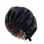 2Pcs Set Large Satin Bonnet Silk Night Sleeping Cap Long Satin Bonnet Carousel 4