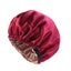 2Pcs Set Large Satin Bonnet Silk Night Sleeping Cap Long Satin Bonnet Carousel 5
